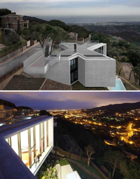 X-Shaped-Hillside-House-Barcelona-3